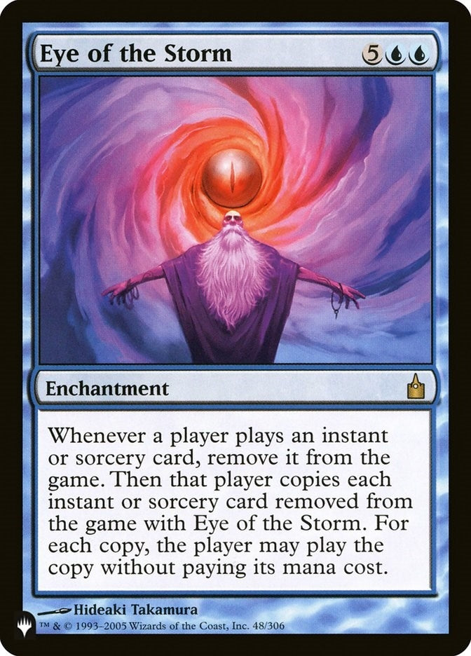 Image for Eye of the Storm (48/306) (The List Reprints) - Magic: The Gathering