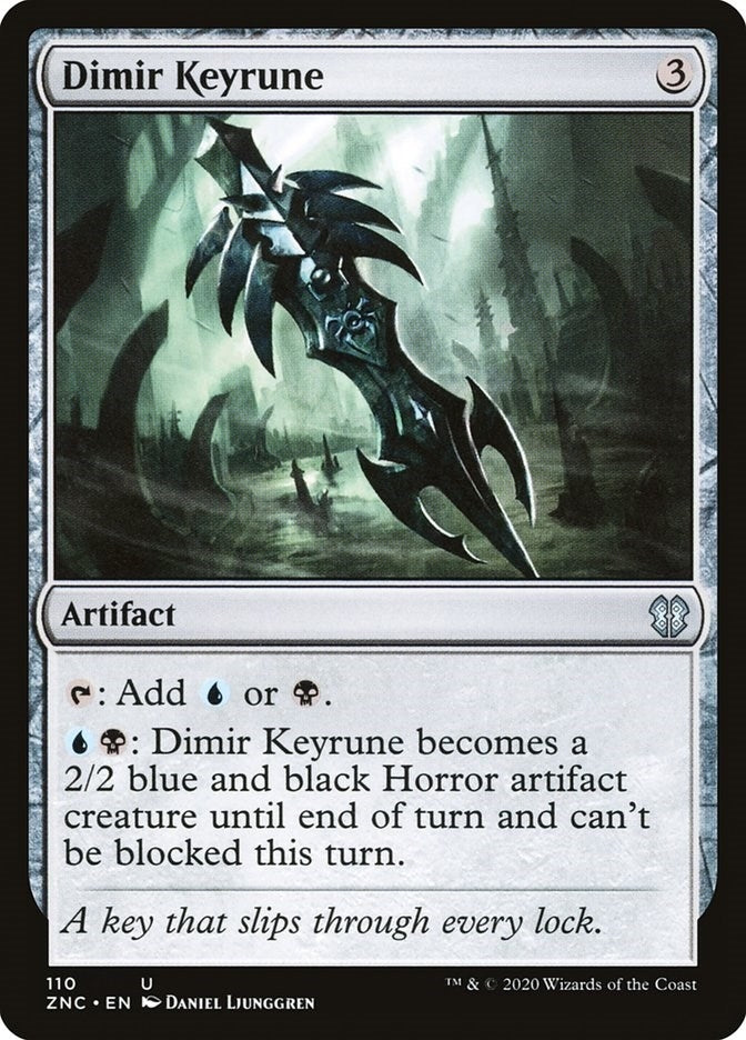 Image for Dimir Keyrune (110) (Zendikar Rising) - Magic: The Gathering