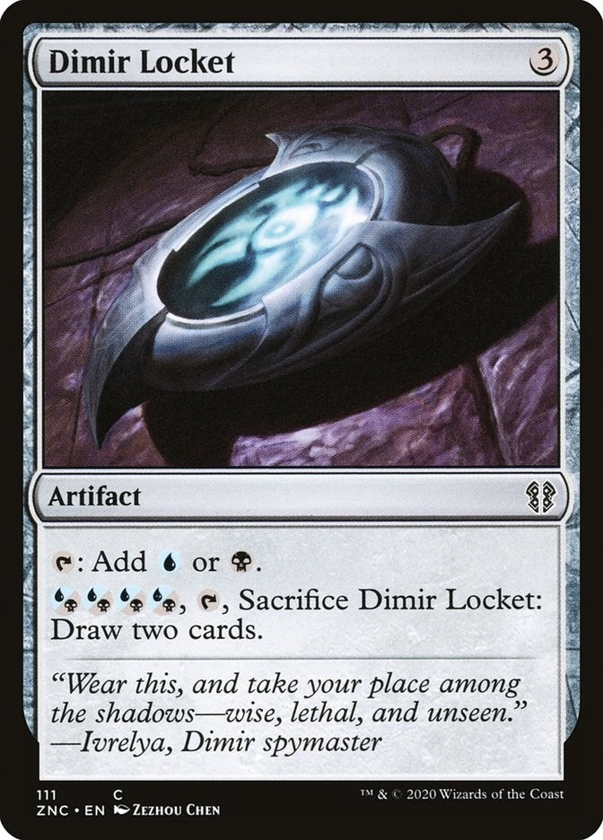 Image for Dimir Locket (111) (Zendikar Rising) - Magic: The Gathering