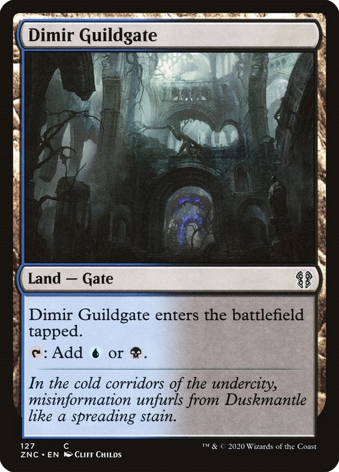 Image for Dimir Guildgate (127) (Zendikar Rising) - Magic: The Gathering