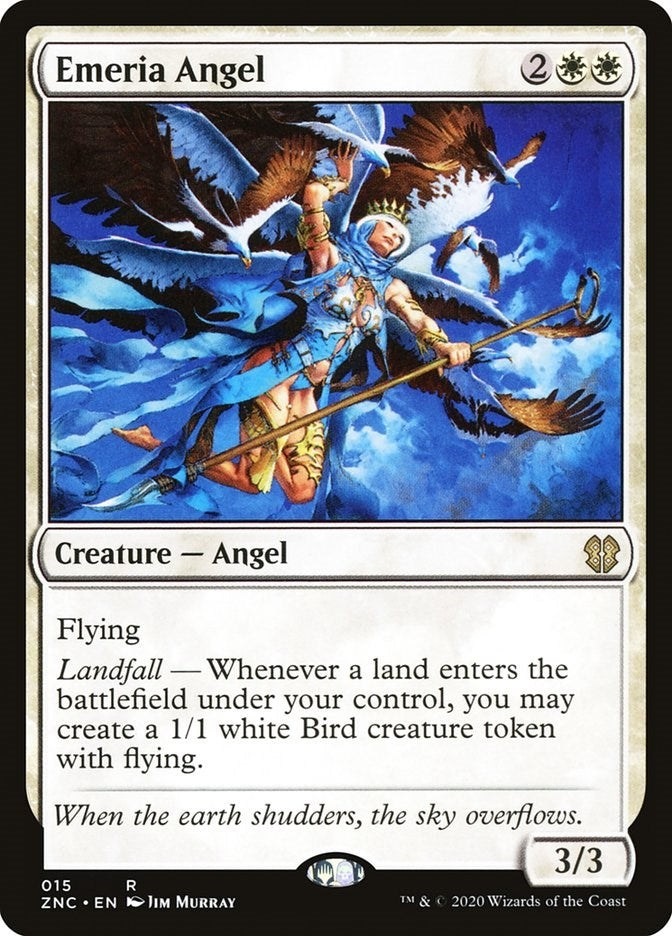 Image for Emeria Angel (15) (Zendikar Rising) - Magic: The Gathering