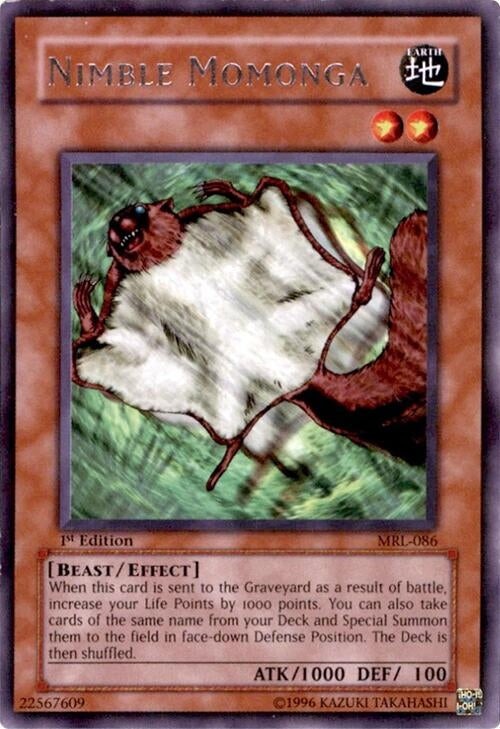 Image for Nimble Momonga (MRL-086) (MRL-EN) - YuGiOh