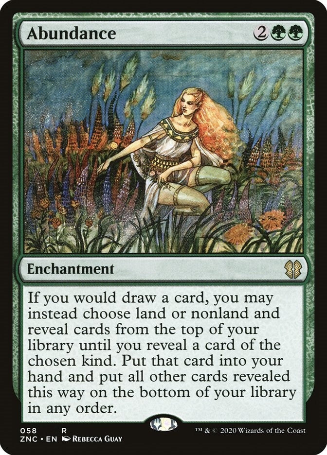 Image for Abundance (58) (Zendikar Rising) - Magic: The Gathering