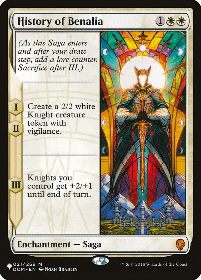 Image for History of Benalia (021/269) (The List Reprints) - Magic: The Gathering