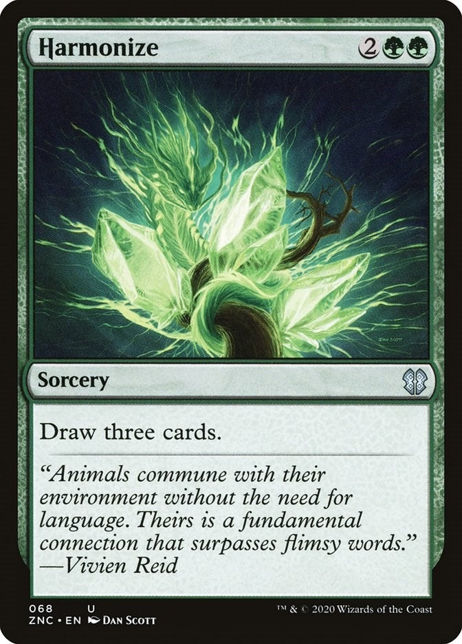 Image for Harmonize (68) (Zendikar Rising) - Magic: The Gathering