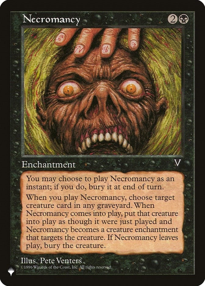 Image for Necromancy (The List Reprints) - Magic: The Gathering