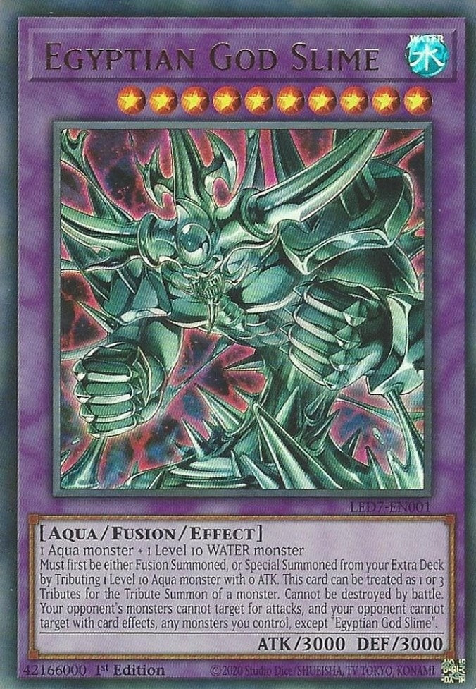 Image for Egyptian God Slime (LED7-EN001) (LED7) - YuGiOh