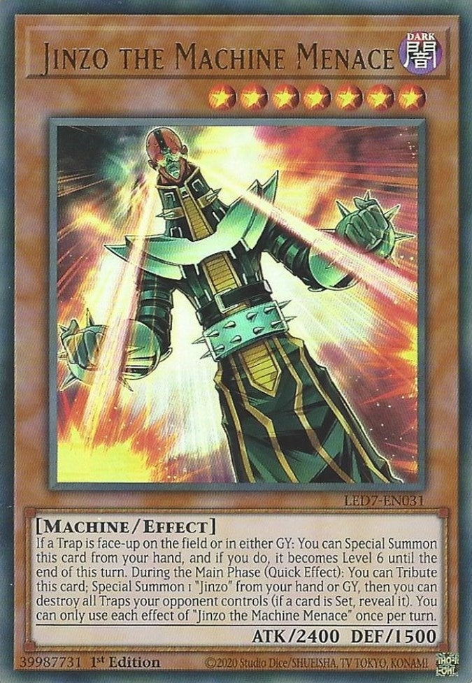 Image for Jinzo the Machine Menace (LED7-EN031) (LED7) - YuGiOh