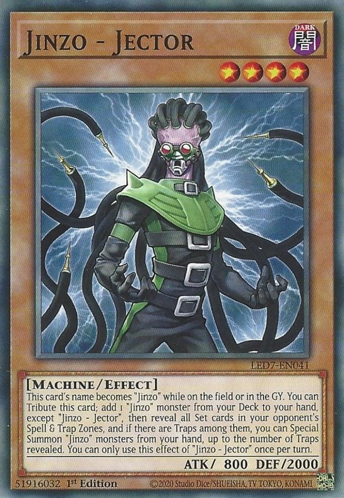 Image for Jinzo - Jector (LED7-EN041) (LED7) - YuGiOh