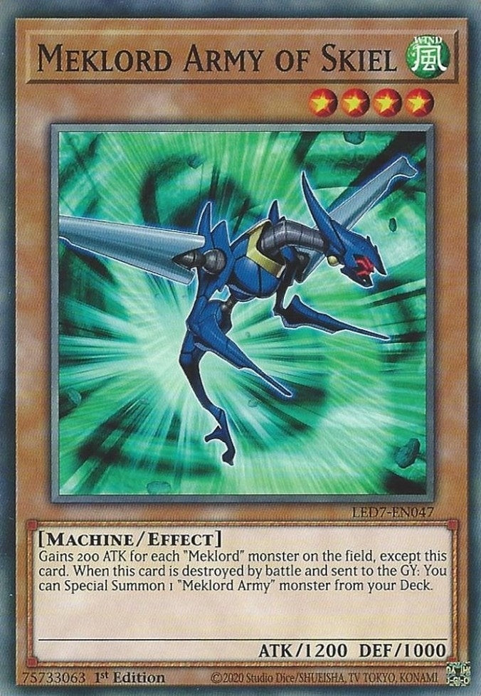 Image for Meklord Army of Skiel (LED7-EN047) (LED7) - YuGiOh