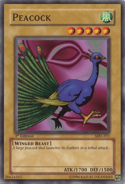 Image for Peacock (MRL-011) (MRL-EN) - YuGiOh