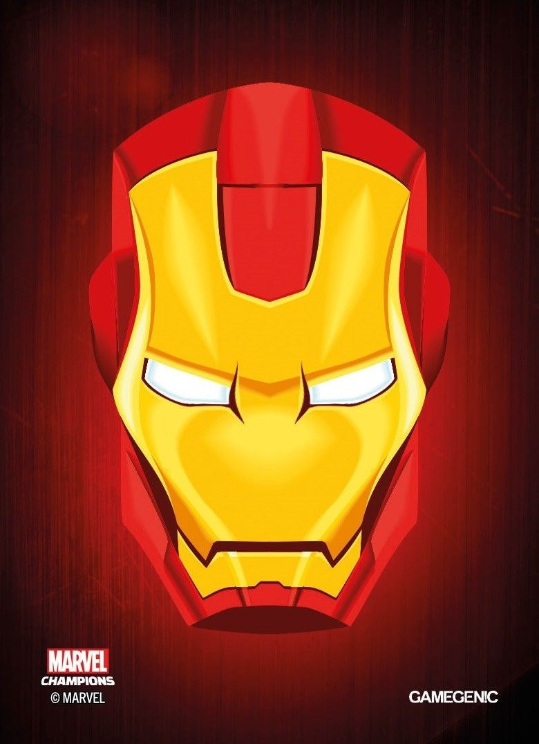 Image for Marvel Champions - Iron Man Card Sleeves (50ct.) - Card Sleeves
