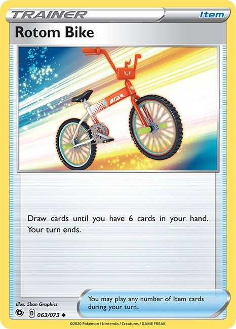 Image for Rotom Bike (63/73) (CHP) - Pokemon