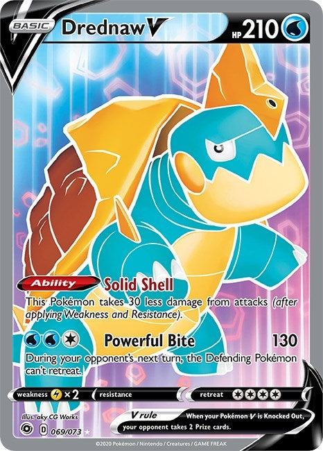 Image for Drednaw V (Full Art) (69/73) (CHP) - Pokemon