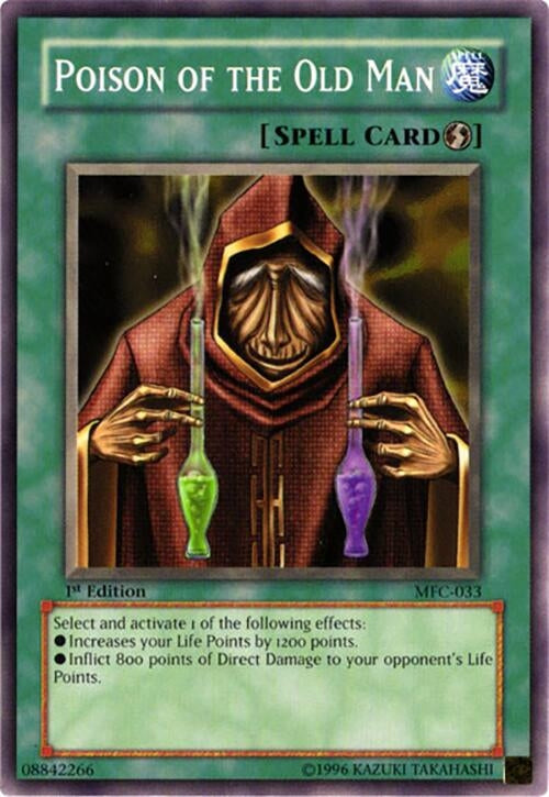 Image for Poison of the Old Man (MFC-033) (MFC) - YuGiOh