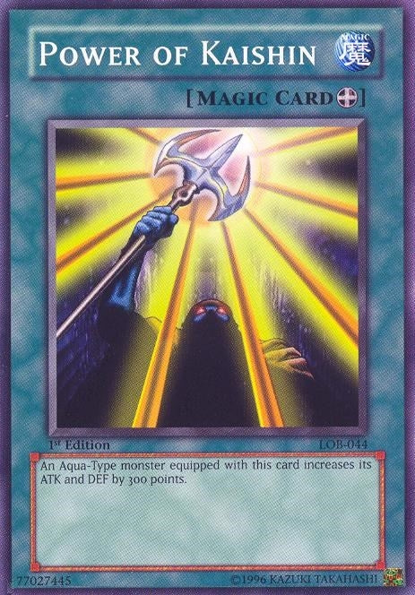 Image for Power of Kaishin (LOB-044) (LOB) - YuGiOh