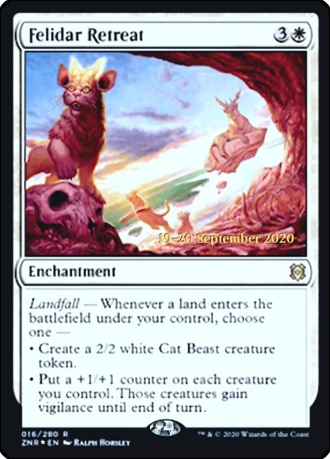 Image for Felidar Retreat (16) (Prerelease Cards) - Magic: The Gathering