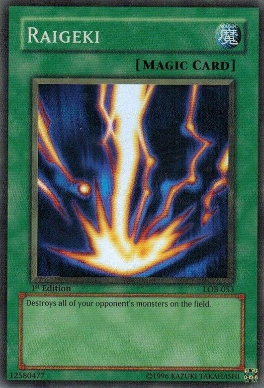 Image for Raigeki (LOB-053) (LOB) - YuGiOh