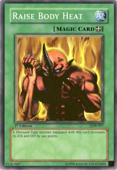 Image for Raise Body Heat (LOB-097) (LOB) - YuGiOh