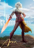 Image for Nahiri, Heir of the Ancients Art Card (3/81) (Gold-Stamped Signature) (3) (Zendikar Rising) - Magic: The Gathering