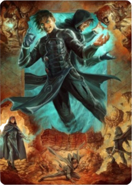 Image for Jace, Mirror Mage Art Card (2/81) (2) (Zendikar Rising) - Magic: The Gathering