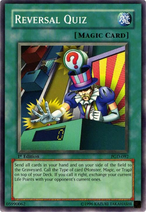 Image for Reversal Quiz (PGD-092) (PGD) - YuGiOh