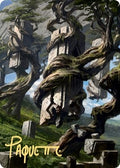 Image for Forest Art Card (20/81) (Gold-Stamped Signature) (20) (Zendikar Rising) - Magic: The Gathering