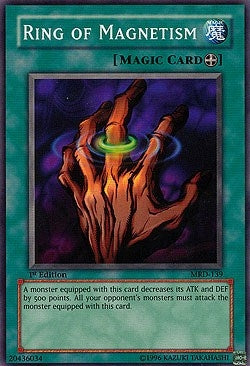 Image for Ring of Magnetism (MRD-139) (MRD) - YuGiOh