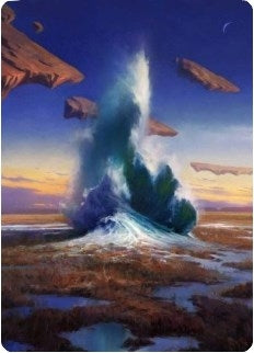 Image for Flooded Strand Art Card (29) (Zendikar Rising) - Magic: The Gathering