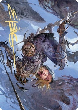Image for Blackbloom Rogue Art Card (Gold-Stamped Signature) (53) (Zendikar Rising) - Magic: The Gathering
