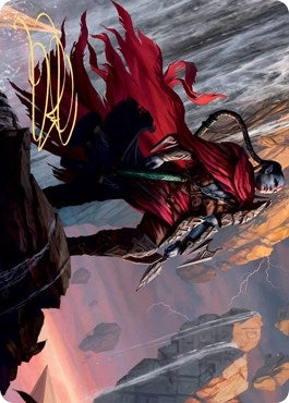 Image for Anowon, the Ruin Thief Art Card (Gold-Stamped Signature) (75) (Zendikar Rising) - Magic: The Gathering