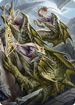 Image for Grakmaw, Skyclave Ravager Art Card (Gold-Stamped Signature) (76) (Zendikar Rising) - Magic: The Gathering