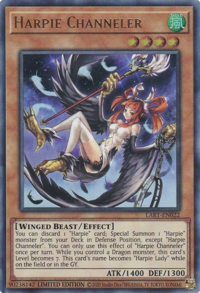 Image for Harpie Channeler (LART-EN022) (LART) - YuGiOh