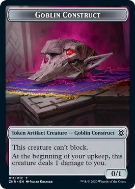 Image for Goblin Construct // Kor Warrior Double-Sided Token (11 // 4) (Zendikar Rising) - Magic: The Gathering