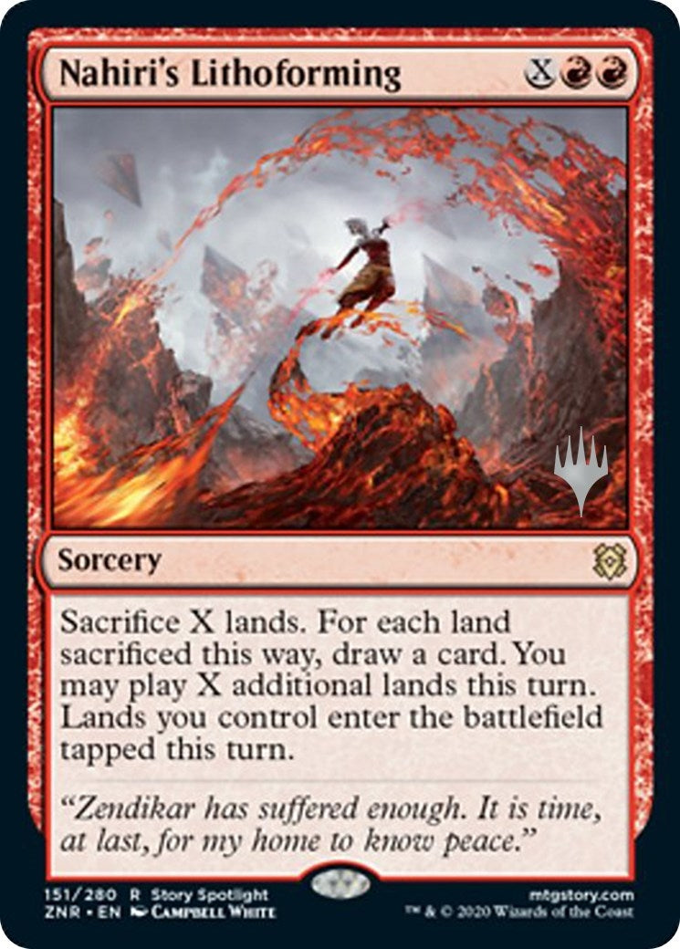 Image for Nahiri's Lithoforming (151) (Zendikar Rising) - Magic: The Gathering