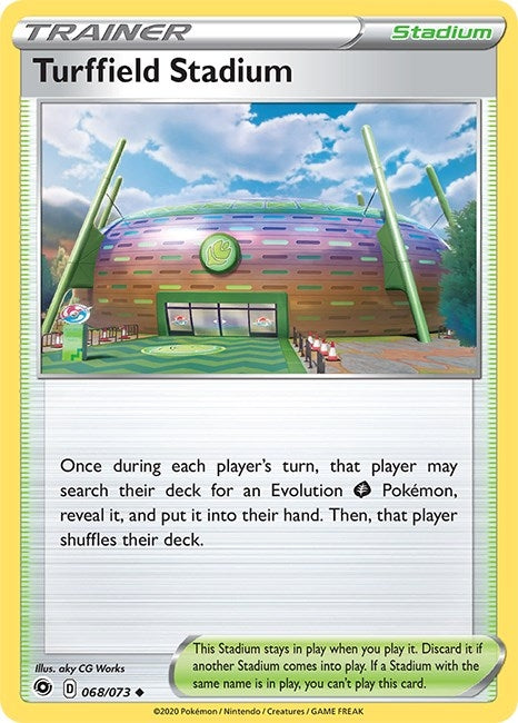 Image for Turffield Stadium (68/73) (CHP) - Pokemon