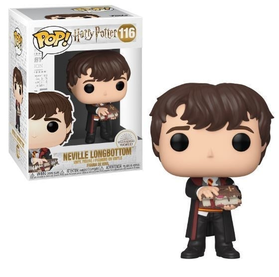 Image for Harry Potter: Neville Longbottom (with Monster Book) - Funko