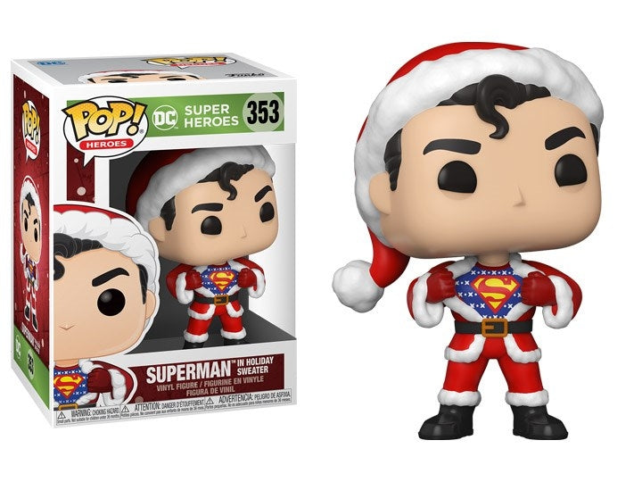 Image for Superman in Holiday Sweater - Funko