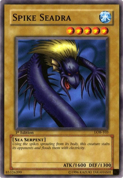 Image for Spike Seadra (LOB-103) (LOB) - YuGiOh