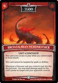 Image for Brontaurian Herdmother (14/136 8EOH) (Echoes of Hokken) - Argent Saga TCG