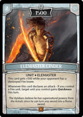 Image for Elemaster Cinder (24/136 8EOH) (Echoes of Hokken) - Argent Saga TCG