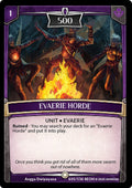Image for Evaerie Horde (35/136 8EOH) (Echoes of Hokken) - Argent Saga TCG