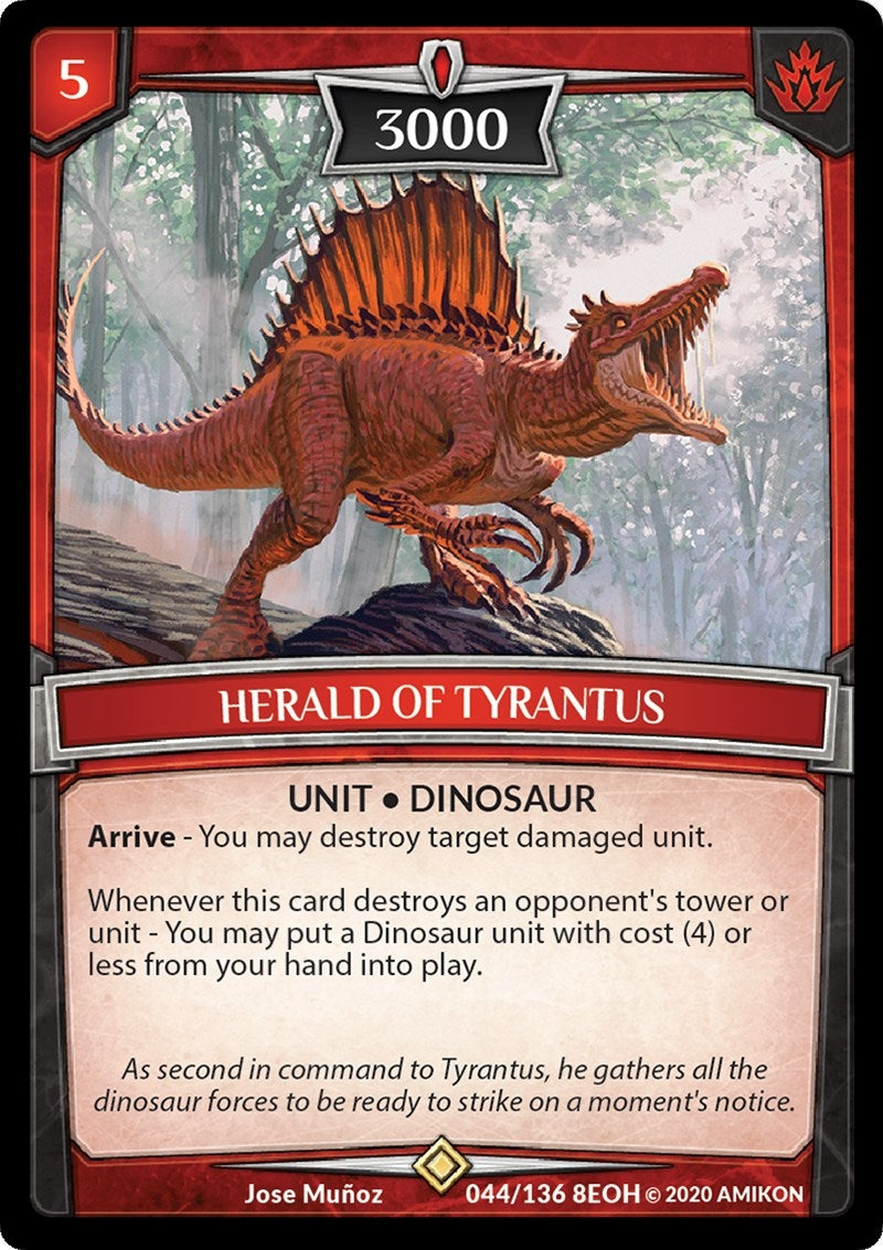 Image for Herald of Tyrantus (44/136 8EOH) (Echoes of Hokken) - Argent Saga TCG
