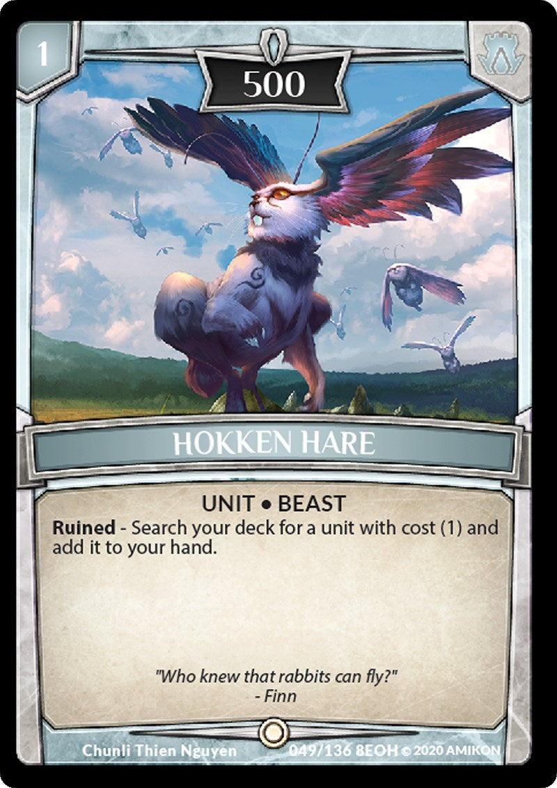 Image for Hokken Hare (49/136 8EOH) (Echoes of Hokken) - Argent Saga TCG