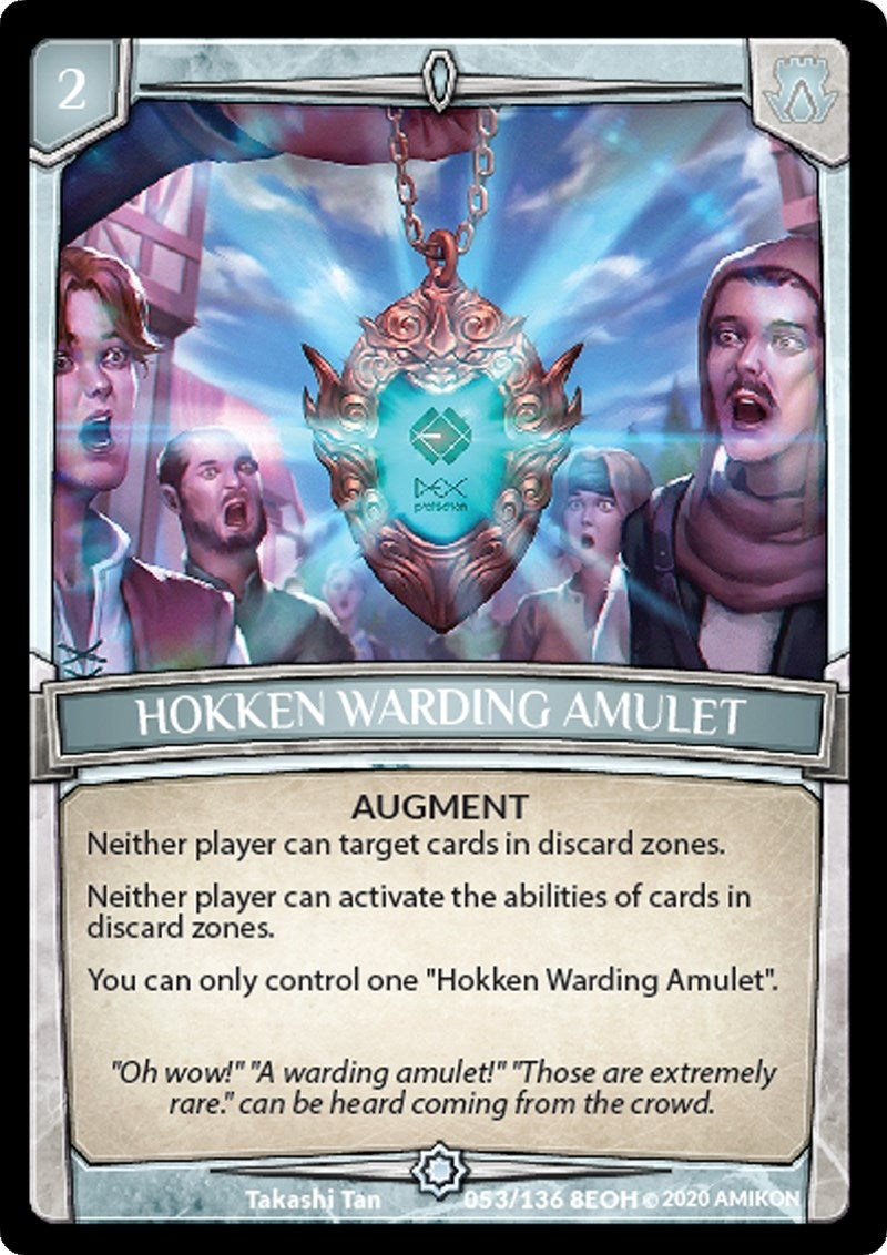Image for Hokken Warding Amulet (53/136 8EOH) (Echoes of Hokken) - Argent Saga TCG