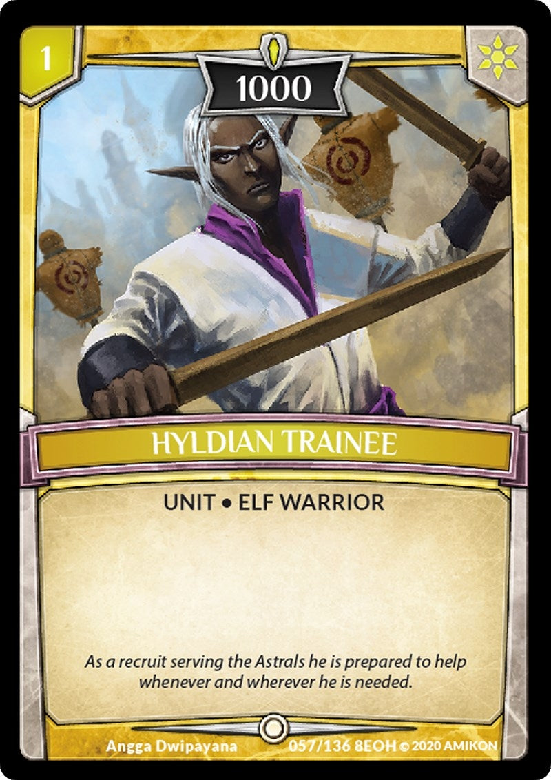 Image for Hyldian Trainee (57/136 8EOH) (Echoes of Hokken) - Argent Saga TCG