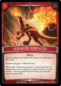 Image for Jurasstic Strength (60/136 8EOH) (Echoes of Hokken) - Argent Saga TCG