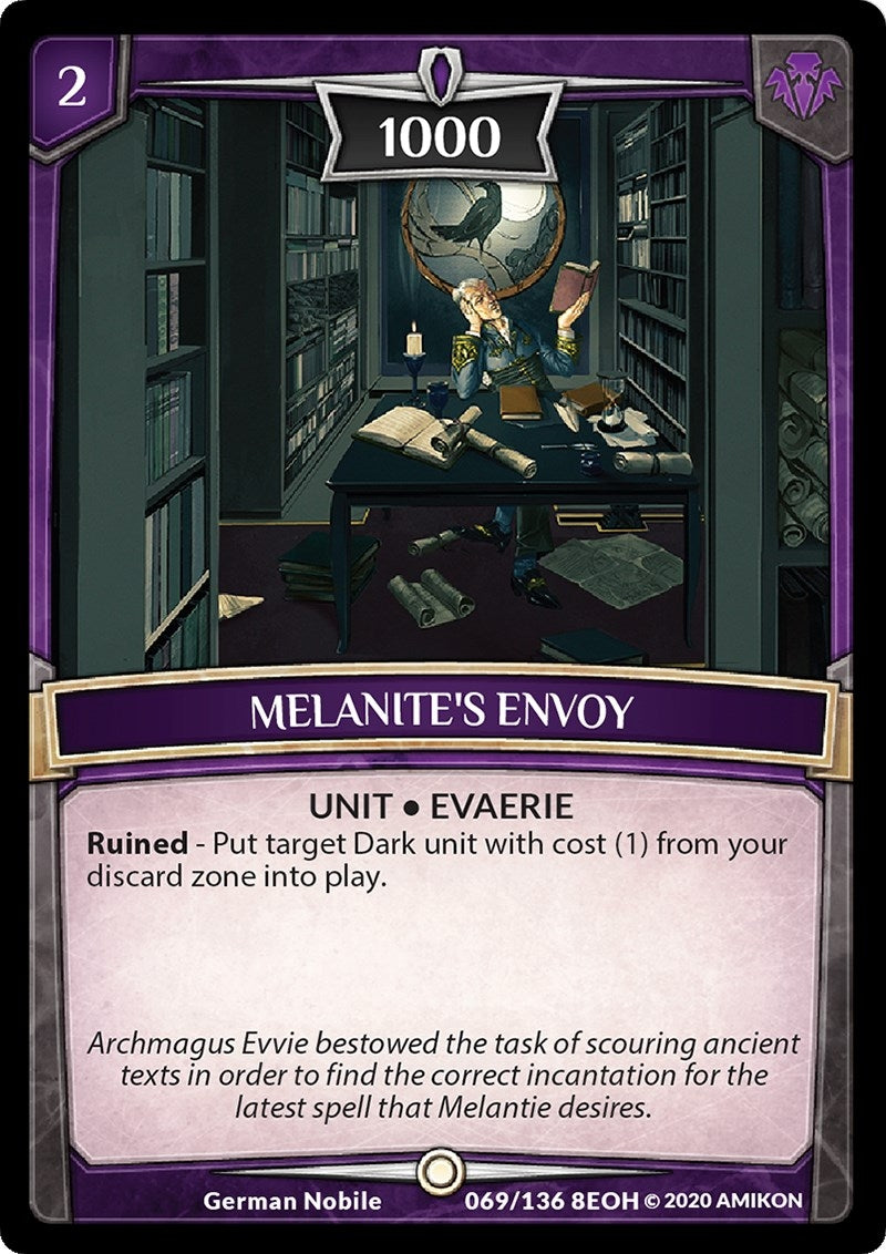Image for Melanite's Envoy (69/136 8EOH) (Echoes of Hokken) - Argent Saga TCG