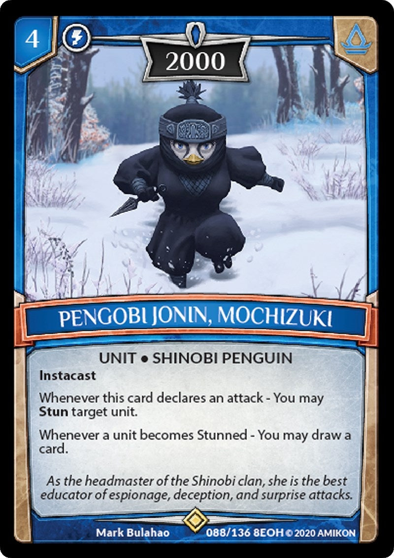 Image for Pengobi Jonin, Mochizuki (88/136 8EOH) (Echoes of Hokken) - Argent Saga TCG