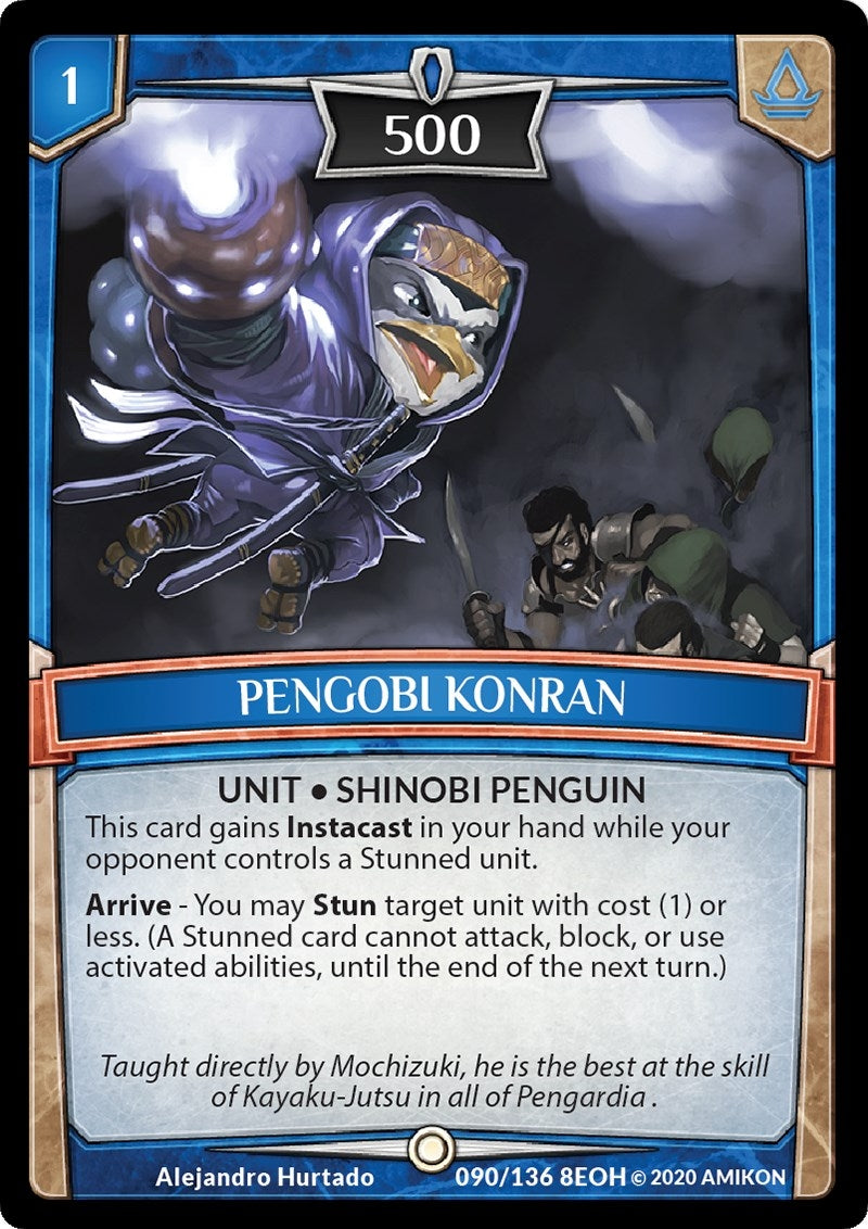 Image for Pengobi Konran (90/136 8EOH) (Echoes of Hokken) - Argent Saga TCG